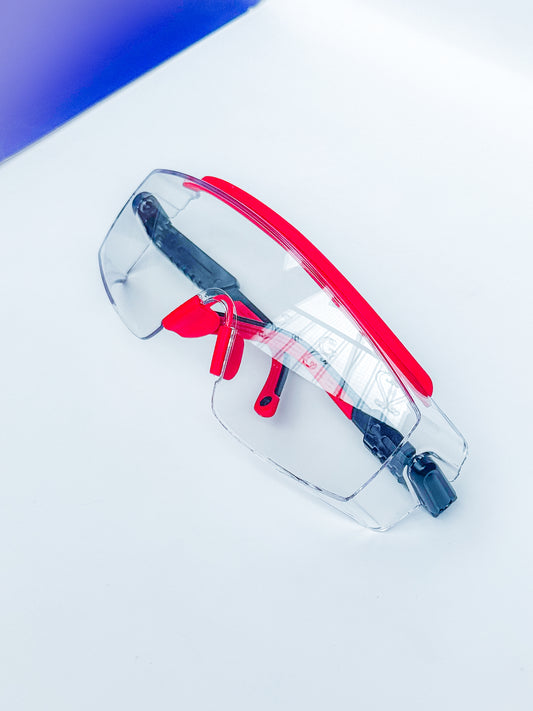 Gafas de seguridad - Rojo